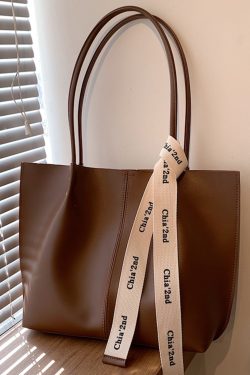 Large Capacity Women's Shoulder Tote Bag - Versatile High-End Design for Work & Commuting - Spring Summer 2025 Fashion