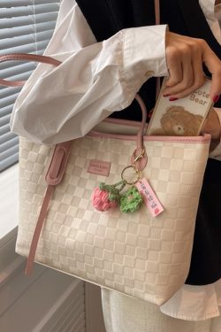 Large Women's Versatile Tote Bag - Spring/Summer 2025 Fashion Shoulder Bag for College Students, High Capacity Handbag