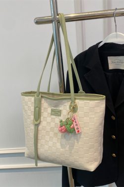 Large Women's Versatile Tote Bag - Spring/Summer 2025 Fashion Shoulder Bag for College Students, High Capacity Handbag