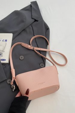 Light Luxury Zipper Bucket Bag for Women - 2025 High-End Crossbody Phone Bag - Summer Niche Style