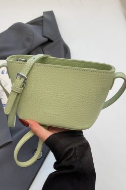 Light Luxury Zipper Bucket Bag for Women - 2025 High-End Crossbody Phone Bag - Summer Niche Style