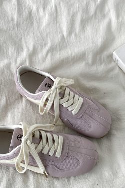 Lightweight Casual Sports Training Shoes for Women - 2025 Macaron Candy Color Soft Sole A-Gan Style