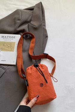 Lightweight Summer Crossbody Water Bottle Bag for Women - Outdoor Cup Bag with Zipper Phone Pouch, Perfect for Travel and Sports