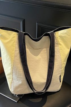 Lightweight Waterproof Nylon Tote Bag for Women - Large Capacity Commuter Shoulder Bag, Versatile Summer Essential