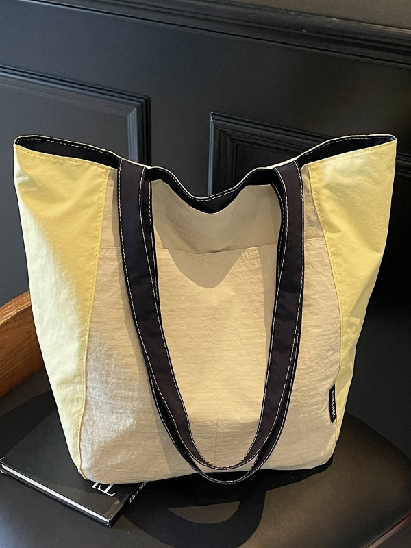 Lightweight Waterproof Nylon Tote Bag for Women - Large Capacity Commuter Shoulder Bag, Versatile Summer Essential Lightweight Waterproof Nylon Tote Bag for Women - Large Capacity Commuter Shoulder Bag, Versatile Summer Essential