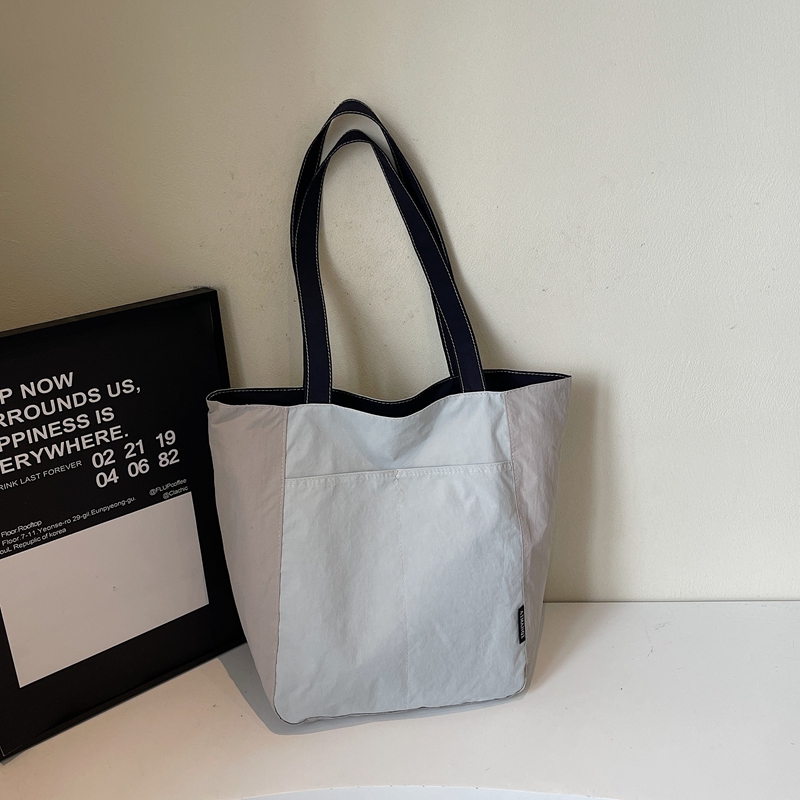 Lightweight Waterproof Nylon Tote Bag for Women - Large Capacity Commuter Shoulder Bag, Versatile Summer Essential Lightweight Waterproof Nylon Tote Bag for Women - Large Capacity Commuter Shoulder Bag, Versatile Summer Essential