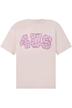 Loose Plush Round Neck Short Sleeve T-shirt for Couples - 2025 Spring/Summer National Trend, Versatile Casual Fashion