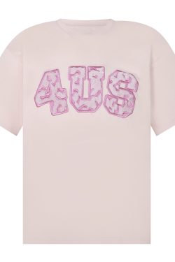 Loose Plush Round Neck Short Sleeve T-shirt for Couples - 2025 Spring/Summer National Trend, Versatile Casual Fashion