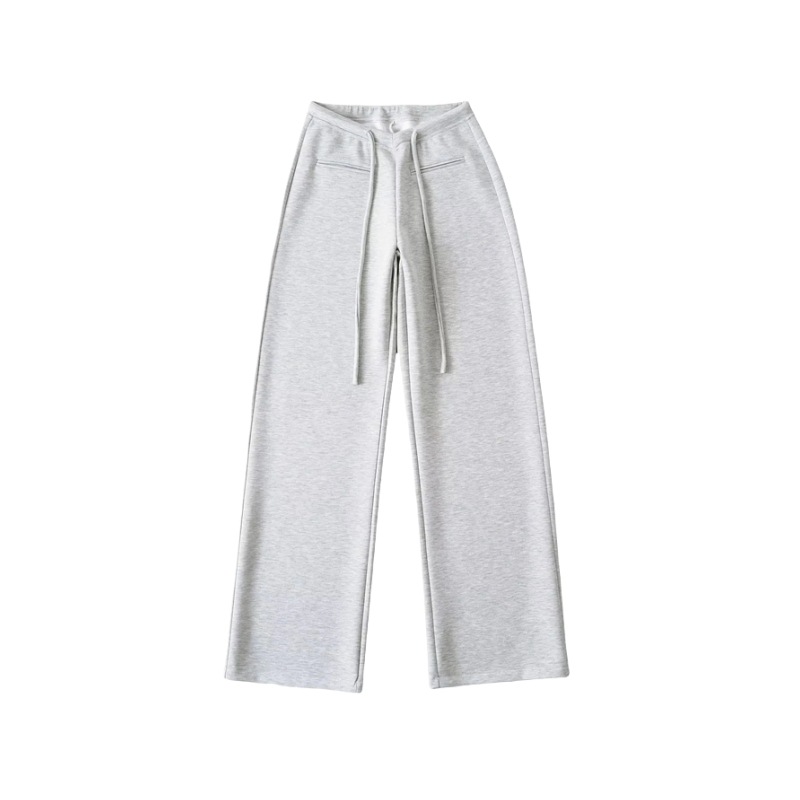 Low-Waist Drawstring Casual Wide-Leg Floor-Length Pants for Women - Versatile Lazy Style 2025 Trendy Fashion Low-Waist Drawstring Casual Wide-Leg Floor-Length Pants for Women - Versatile Lazy Style 2025 Trendy Fashion