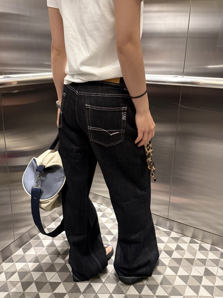 Low-Waist Straight-Leg Wide-Leg Jeans for Women - Trendy Casual High Street Design, Slimming Long Pants for Effortless Style Low-Waist Straight-Leg Wide-Leg Jeans for Women - Trendy Casual High Street Design, Slimming Long Pants for Effortless Style