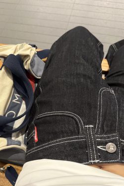 Low-Waist Straight-Leg Wide-Leg Jeans for Women - Trendy Casual High Street Design, Slimming Long Pants for Effortless Style