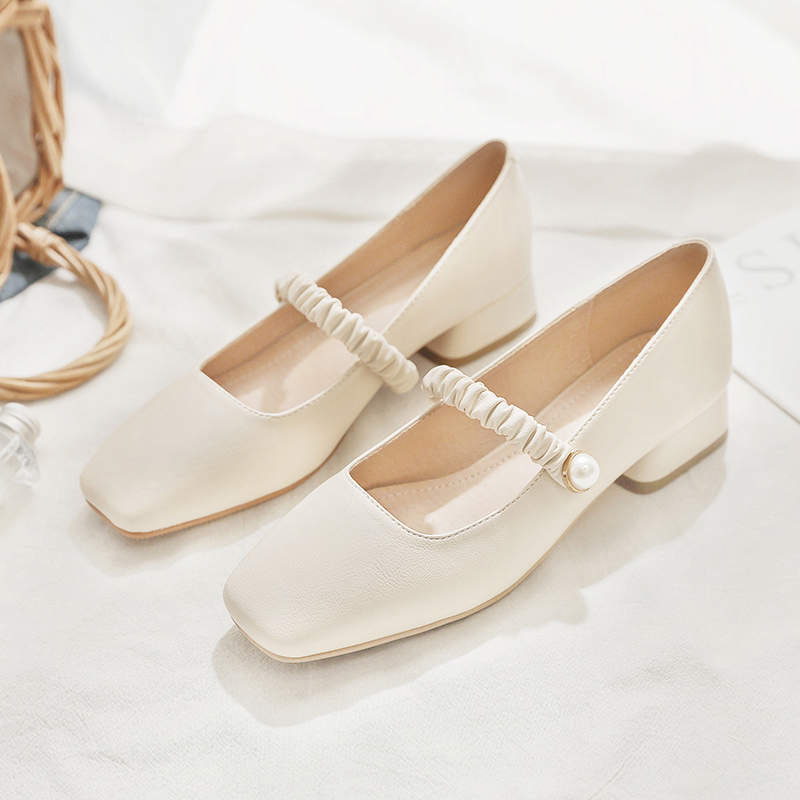 Mary Jane Women's Sheepskin Flat Shoes - Gentle Spring Autumn Style Fairy Shoes for Skirts, Vintage-Inspired Footwear Mary Jane Women's Sheepskin Flat Shoes - Gentle Spring Autumn Style Fairy Shoes for Skirts, Vintage-Inspired Footwear