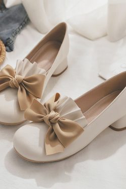 Mary Jane Women's Sheepskin Flat Shoes - Gentle Spring Autumn Style Fairy Shoes for Skirts, Vintage-Inspired Footwear
