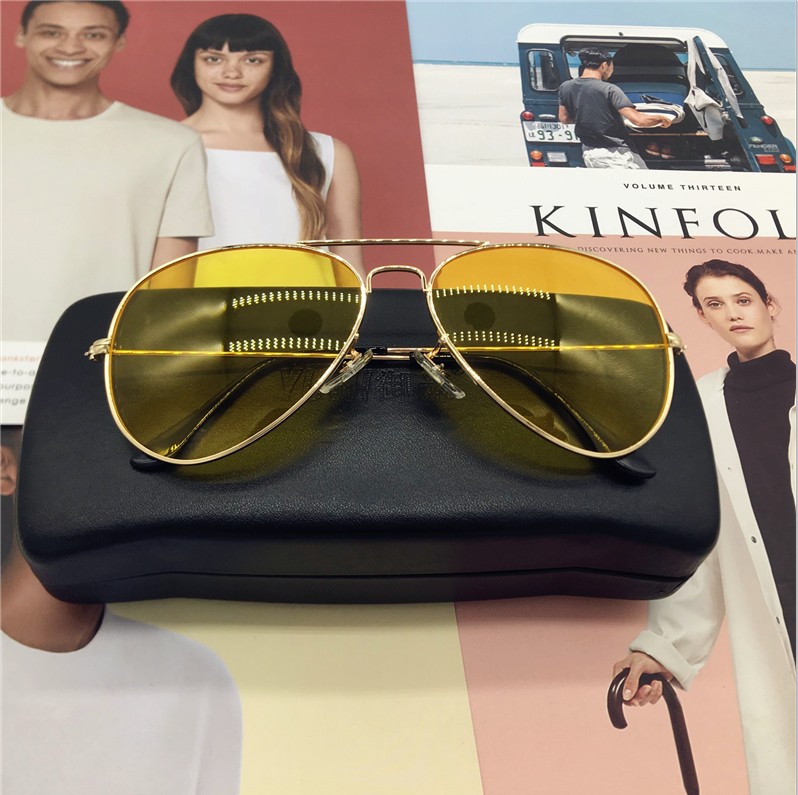 Men's and Women's Night Vision Driving Sunglasses - Celebrity Style Protective Glasses for Enhanced Visibility and Fashionable Look Men's and Women's Night Vision Driving Sunglasses - Celebrity Style Protective Glasses for Enhanced Visibility and Fashionable Look