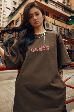 Men's Oversized Hip-Hop Short Sleeve T-Shirt, Plus Size American Streetwear, Trendy Summer Couple's Style