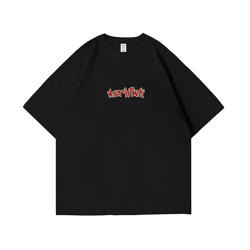 Men's Oversized Hip-Hop Short Sleeve T-Shirt, Plus Size American Streetwear, Trendy Summer Couple's Style Men's Oversized Hip-Hop Short Sleeve T-Shirt, Plus Size American Streetwear, Trendy Summer Couple's Style