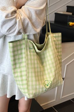 Minimalist Casual Canvas Shoulder Bag for Women - Large Capacity Tote for College Students - Summer 2025 Fashion