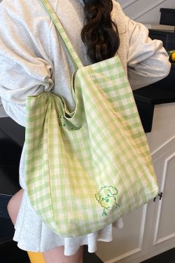 Minimalist Casual Canvas Shoulder Bag for Women - Large Capacity Tote for College Students - Summer 2025 Fashion