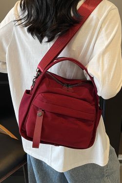 Minimalist Casual Single-Shoulder Canvas Crossbody Bucket Bag for Women - Trendy Summer 2025 Fashion Accessory