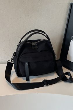 Minimalist Casual Single-Shoulder Canvas Crossbody Bucket Bag for Women - Trendy Summer 2025 Fashion Accessory