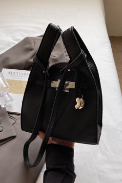 Minimalist Casual Tote Bag for Women – 2025 Summer Trendy Versatile Crossbody Bucket Bag