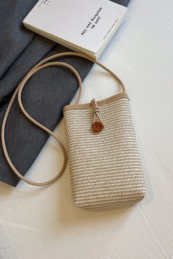 Minimalist Casual Women's Crossbody Bag, Korean Style Small Square Phone Bag, 2025 Summer Trendy Versatile Fashion Accessory