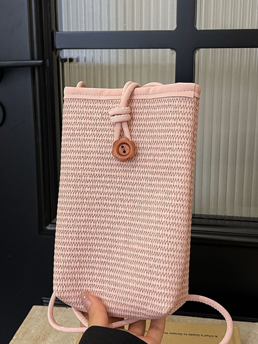 Minimalist Casual Women's Crossbody Bag, Korean Style Small Square Phone Bag, 2025 Summer Trendy Versatile Fashion Accessory Minimalist Casual Women's Crossbody Bag, Korean Style Small Square Phone Bag, 2025 Summer Trendy Versatile Fashion Accessory