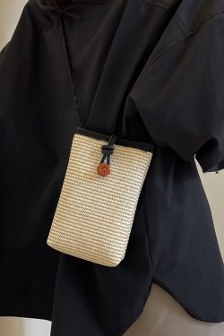 Minimalist Casual Women's Crossbody Bag, Korean Style Small Square Phone Bag, 2025 Summer Trendy Versatile Fashion Accessory