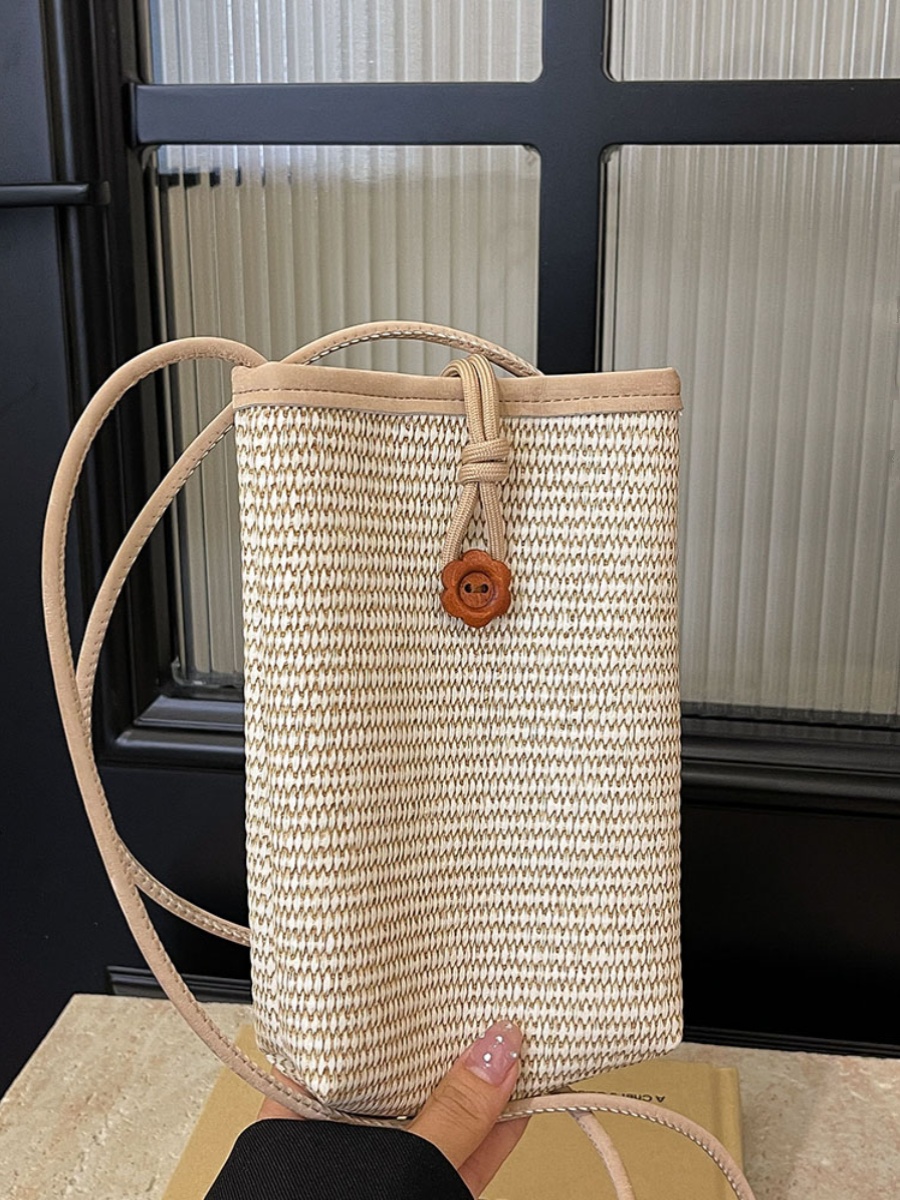 Minimalist Casual Women's Crossbody Bag, Korean Style Small Square Phone Bag, 2025 Summer Trendy Versatile Fashion Accessory Minimalist Casual Women's Crossbody Bag, Korean Style Small Square Phone Bag, 2025 Summer Trendy Versatile Fashion Accessory