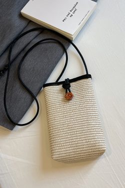 Minimalist Casual Women's Crossbody Bag, Korean Style Small Square Phone Bag, 2025 Summer Trendy Versatile Fashion Accessory