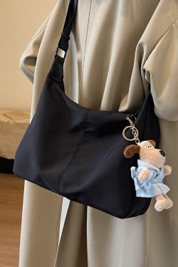 Minimalist High-End Textured Crossbody Shoulder Bag - Versatile Large-Capacity Design for Autumn/Winter 2025 Fashion