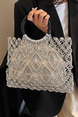 Minimalist Hollow Out Handbag for Women - 2025 Spring Large Capacity Tote & Stylish Small Square Bag