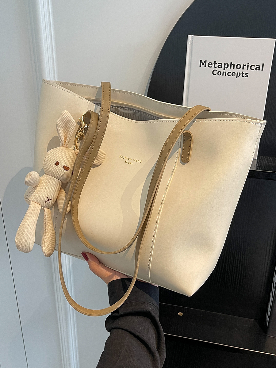 Minimalist Korean-Style Large Capacity Tote Bag for Women - Versatile Spring/Summer 2025 Fashion Shoulder Bag Minimalist Korean-Style Large Capacity Tote Bag for Women - Versatile Spring/Summer 2025 Fashion Shoulder Bag