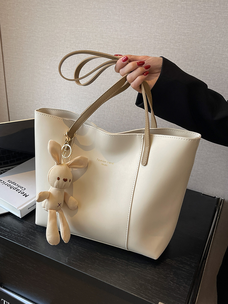 Minimalist Korean-Style Large Capacity Tote Bag for Women - Versatile Spring/Summer 2025 Fashion Shoulder Bag Minimalist Korean-Style Large Capacity Tote Bag for Women - Versatile Spring/Summer 2025 Fashion Shoulder Bag