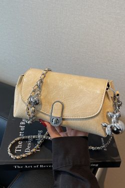 Minimalist Korean Style Pillow Bag for Women - Trendy High-End Shoulder Bag for Summer 2025 Casual Fashion