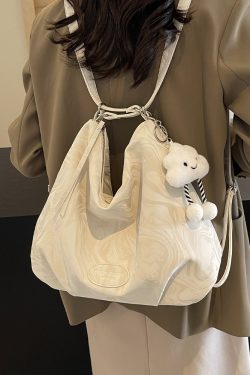 Minimalist Large-Capacity Tote Bag for Women - Stylish Versatile Shoulder Bag for Summer 2025 Korean Fashion