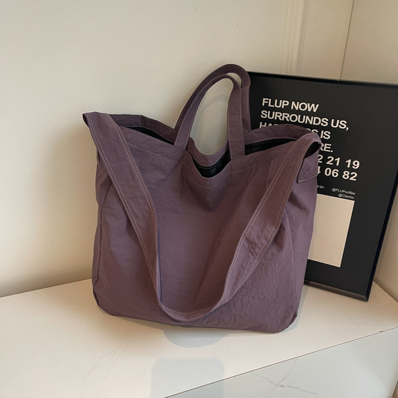 Minimalist Large Capacity Women's Canvas Tote Bag - Versatile Crossbody Design for Lazy Style and Everyday Use Minimalist Large Capacity Women's Canvas Tote Bag - Versatile Crossbody Design for Lazy Style and Everyday Use