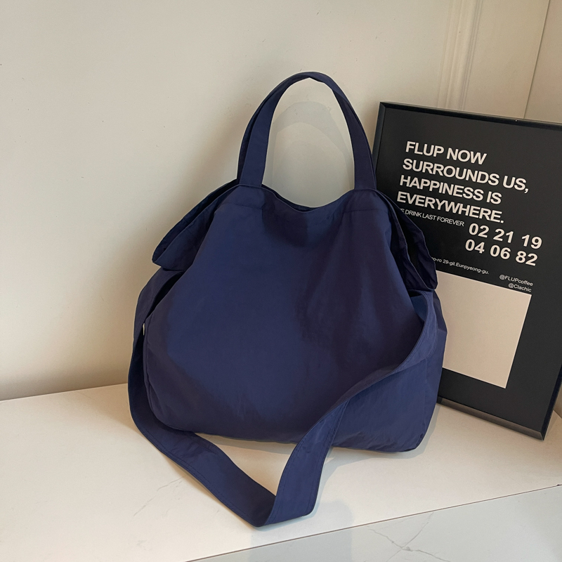 Minimalist Large Capacity Women's Canvas Tote Bag - Versatile Crossbody Design for Lazy Style and Everyday Use Minimalist Large Capacity Women's Canvas Tote Bag - Versatile Crossbody Design for Lazy Style and Everyday Use