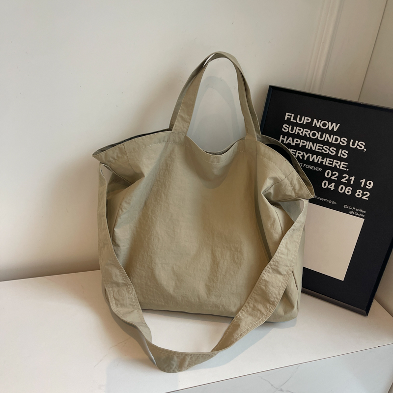 Minimalist Large Capacity Women's Canvas Tote Bag - Versatile Crossbody Design for Lazy Style and Everyday Use Minimalist Large Capacity Women's Canvas Tote Bag - Versatile Crossbody Design for Lazy Style and Everyday Use