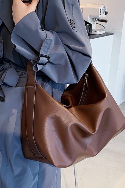 Minimalist Large Capacity Women's Versatile Shoulder Underarm Bag - Trendy Soft Crossbody Bag for 2025 Fashion