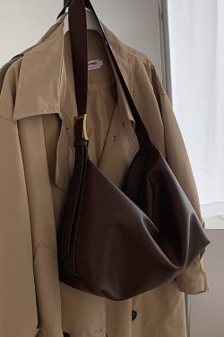 Minimalist Large Capacity Women's Versatile Shoulder Underarm Bag - Trendy Soft Crossbody Bag for 2025 Fashion