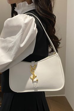 Minimalist Square Shoulder Bag for Women - Spring/Summer 2025 French Fashion, High-End Versatile Design