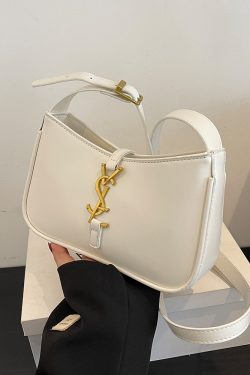 Minimalist Square Shoulder Bag for Women - Spring/Summer 2025 French Fashion, High-End Versatile Design