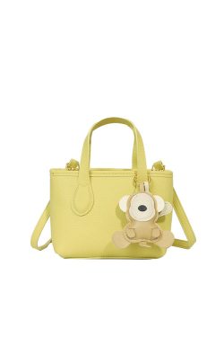 Minimalist Women's Lychee Pattern Bucket Bag - High-Quality Texture Shoulder Bag for Spring/Summer 2025 Fashion