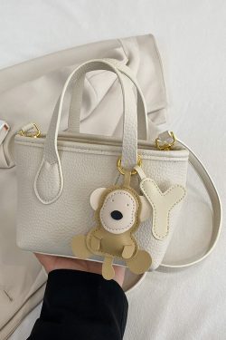 Minimalist Women's Lychee Pattern Bucket Bag - High-Quality Texture Shoulder Bag for Spring/Summer 2025 Fashion