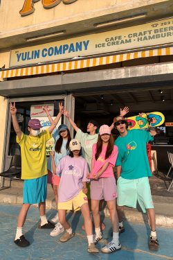 Mint Mambo Quick-Dry Sports Beach Shorts for Men and Women – Summer Casual Five-Point Pants for Couples