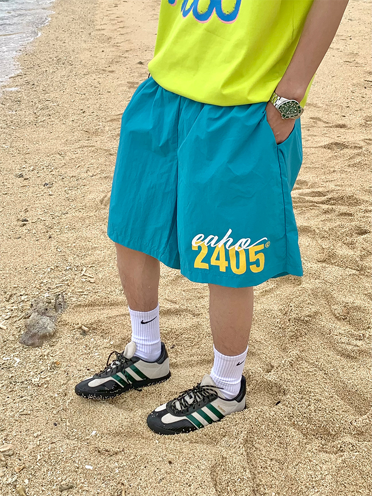 Mint Mambo Quick-Dry Sports Beach Shorts for Men and Women – Summer Casual Five-Point Pants for Couples Mint Mambo Quick-Dry Sports Beach Shorts for Men and Women – Summer Casual Five-Point Pants for Couples