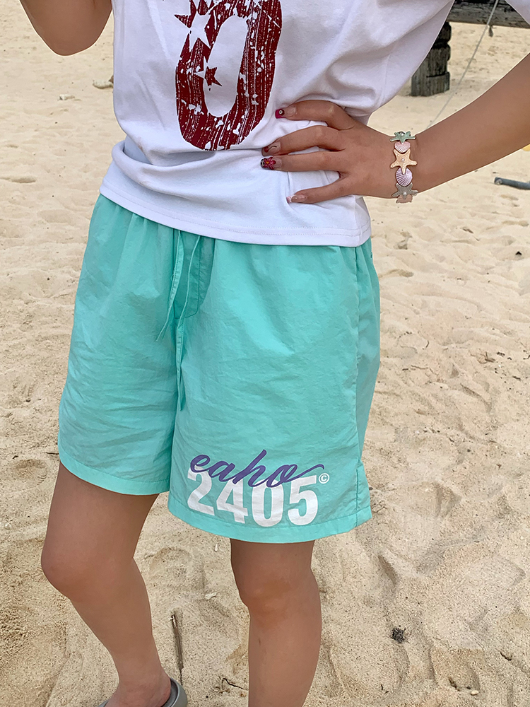 Mint Mambo Quick-Dry Sports Beach Shorts for Men and Women – Summer Casual Five-Point Pants for Couples Mint Mambo Quick-Dry Sports Beach Shorts for Men and Women – Summer Casual Five-Point Pants for Couples