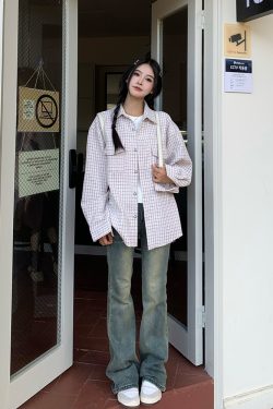 Narrow Version Slimming Micro-Flare Jeans for Women - Mid-Waist Long Pants for Shorter Individuals - Spring Autumn 2025 Style