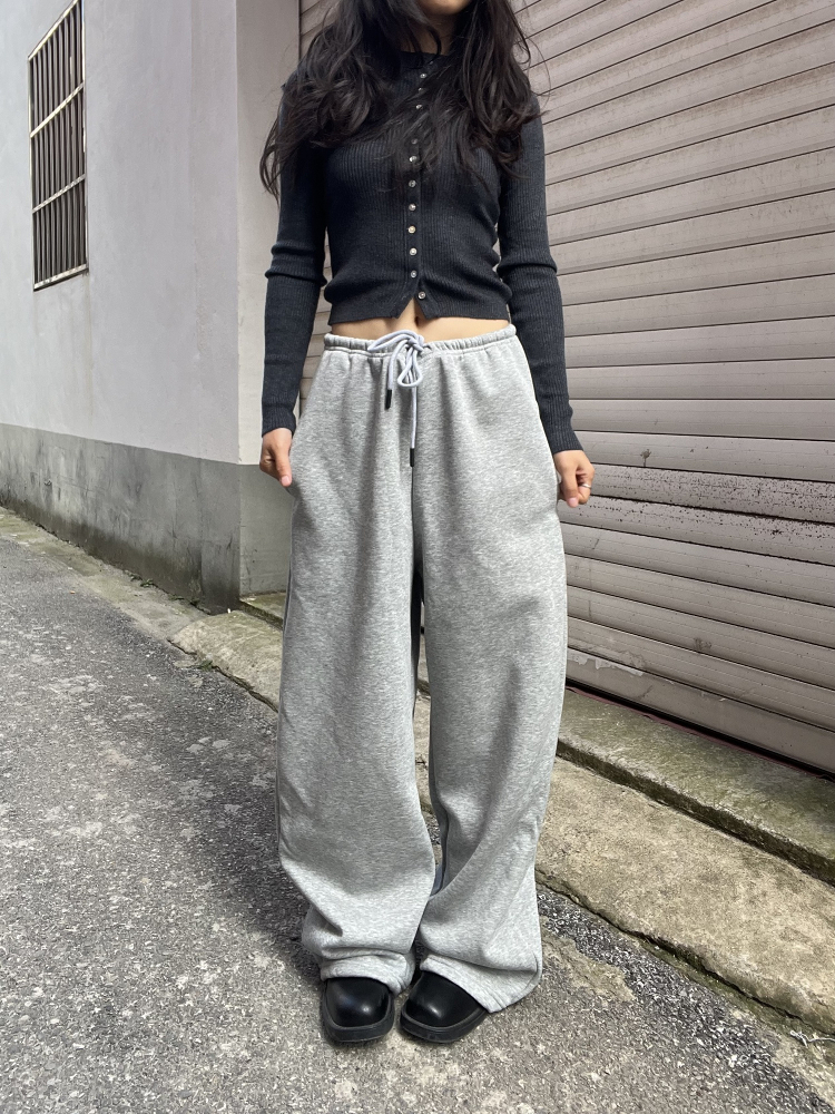 New American Style Unisex Drawstring Sweatpants - Casual Loose Fit Banana Design for Sport and Everyday Wear New American Style Unisex Drawstring Sweatpants - Casual Loose Fit Banana Design for Sport and Everyday Wear